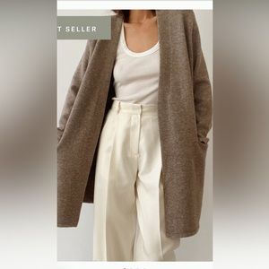 Jenni Kayne Sweatercoat in Oatmeal size XXL. Very good condition!